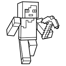 Free printable minecraft coloring pages for toddlers