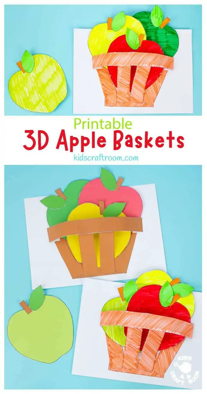 Apple basket craft