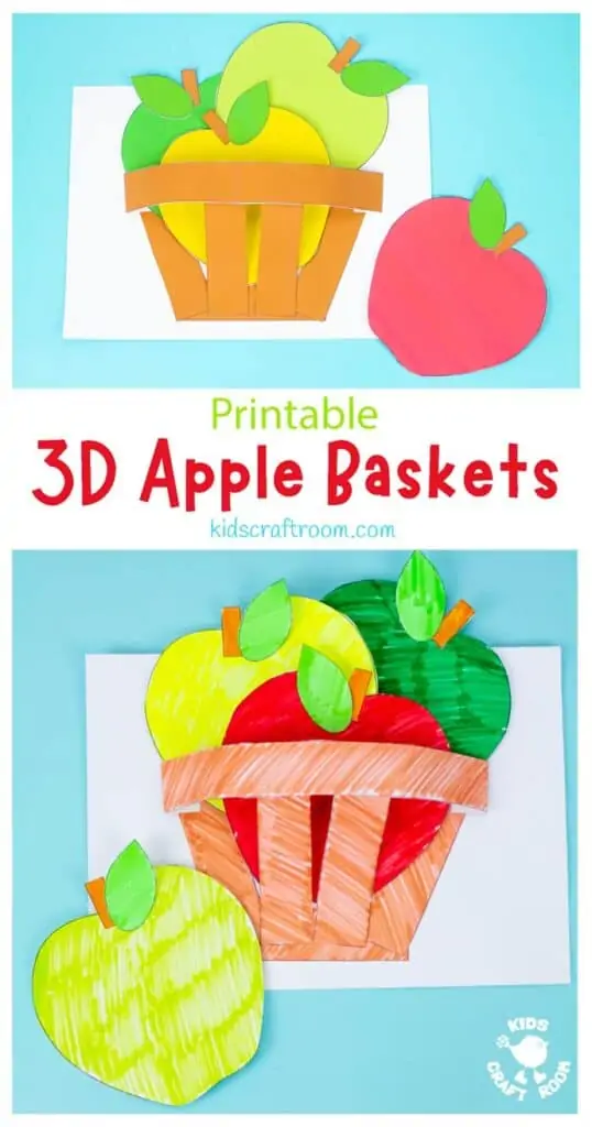 Apple basket craft