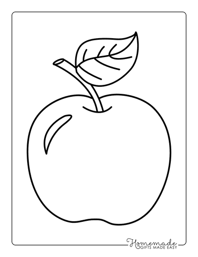 Free printable apple templates for fall crafts