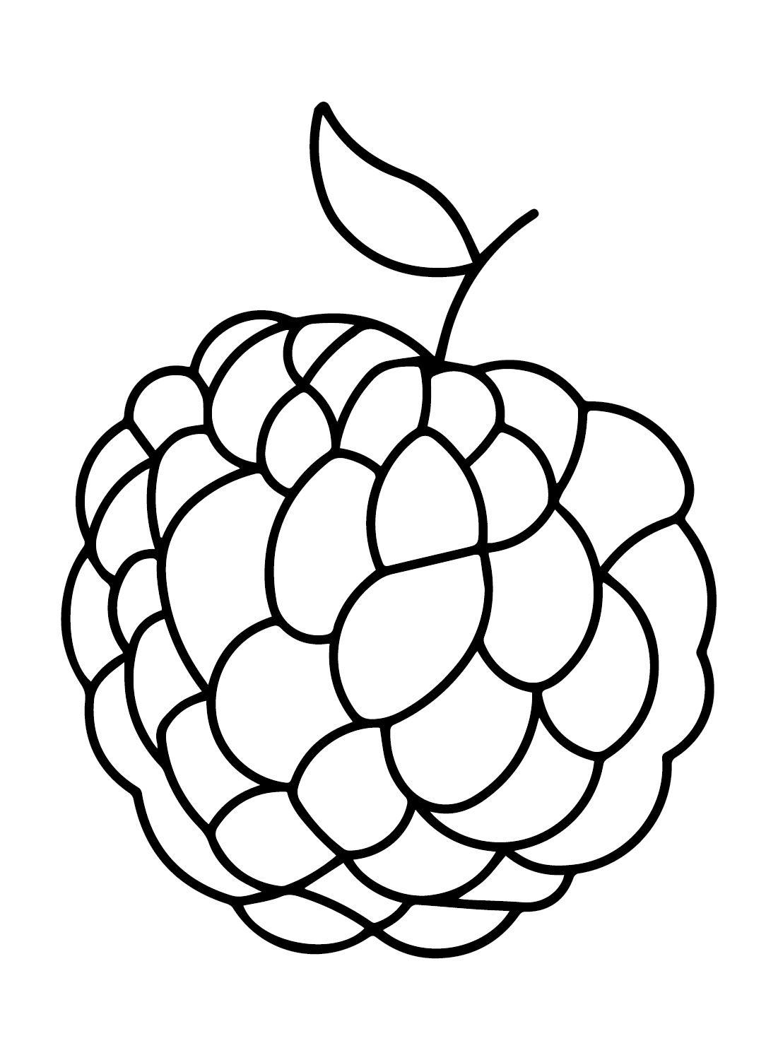 Custard apple coloring pages printable for free download