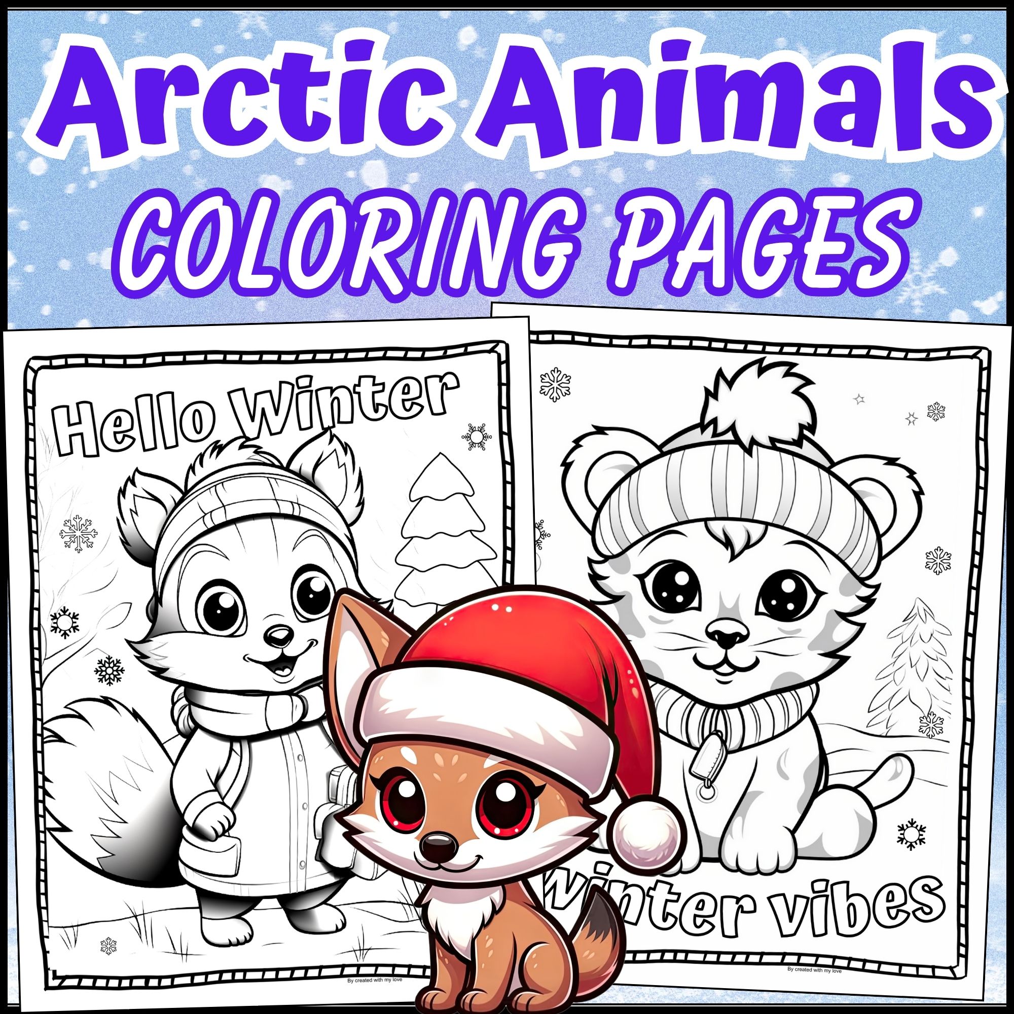 Winter arctic animals coloring pages polar animals friends morning work activity made by teachers