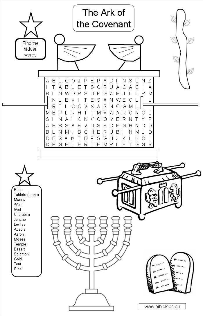 Ark of the covenanttabernacle ideas bible for kids sunday school crafts bible lessons