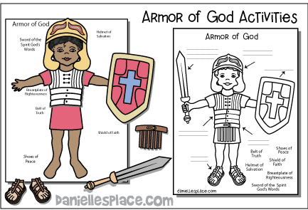 Armor of god crafts and activities for children