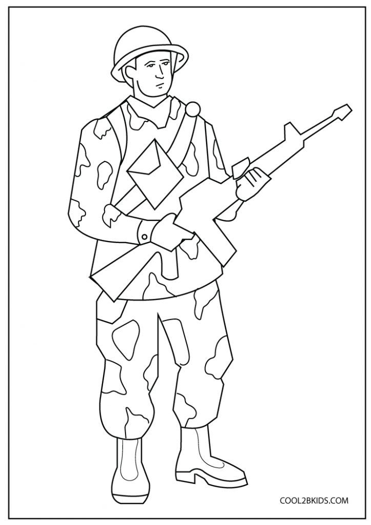 Free printable army coloring pages for kids soldier drawing coloring pages army drawing