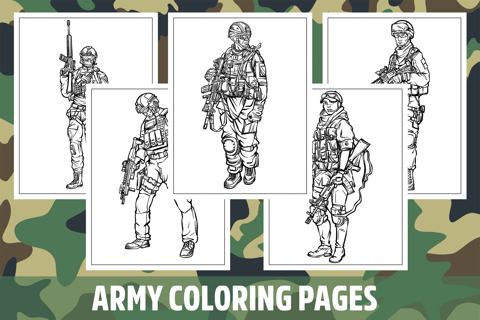 Army coloring pages for kids girls boys teens birthday school activity made by teachers