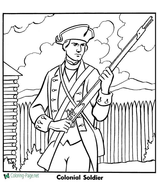 Military coloring pages