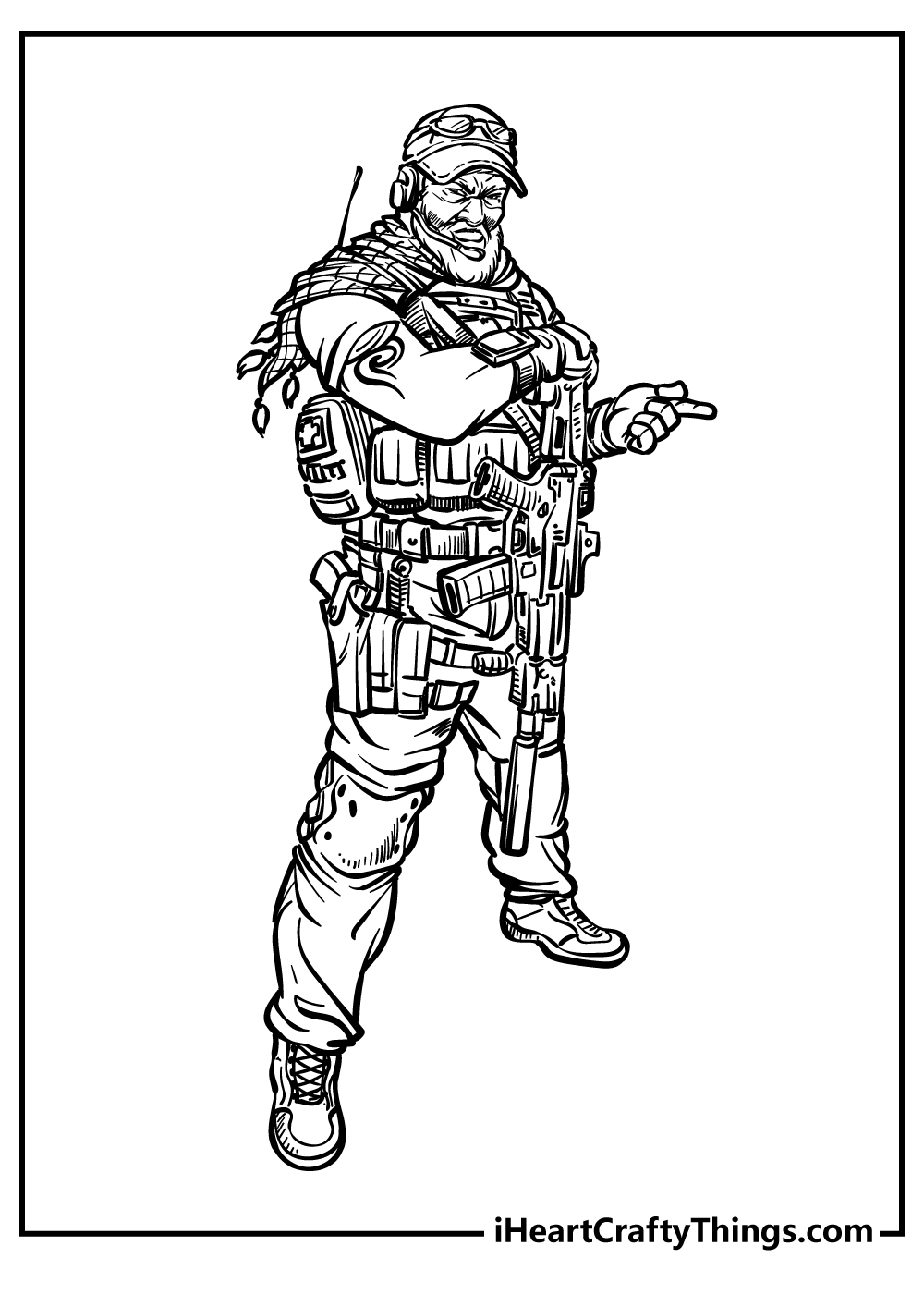 Army coloring pages free printables