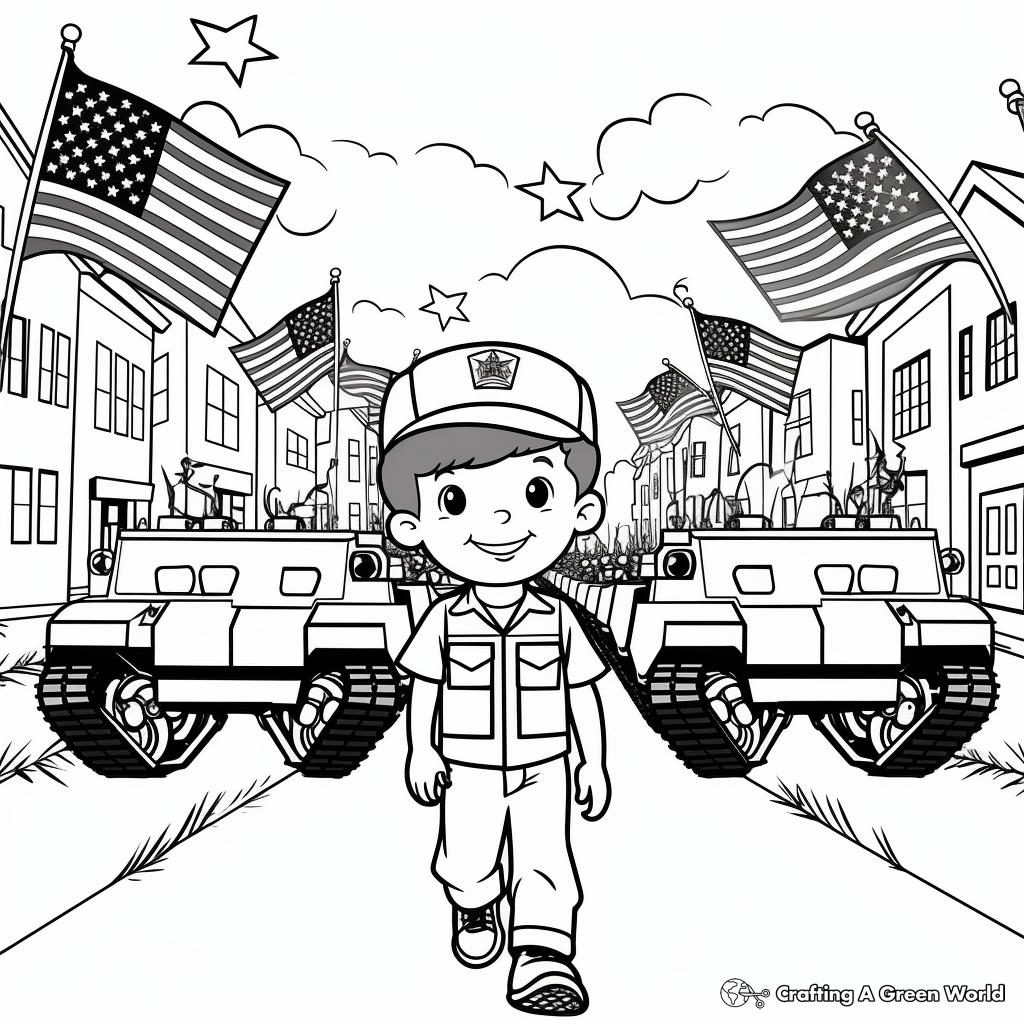 Army coloring pages