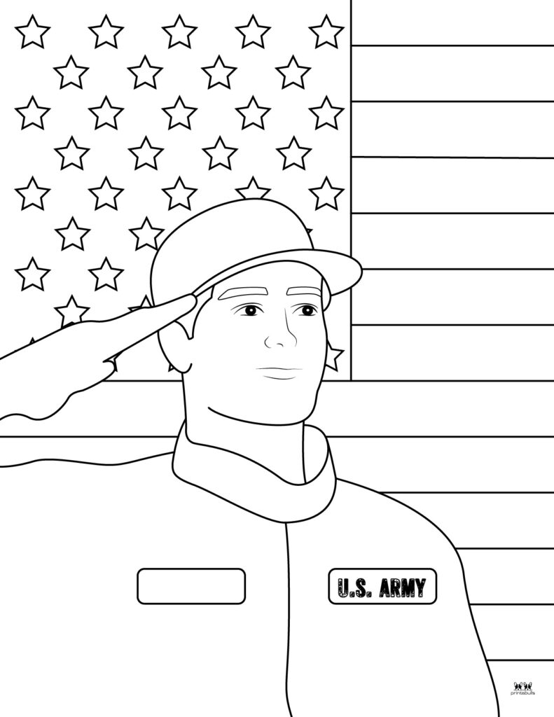 Memorial day coloring pages