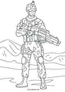 Free printable army coloring pages for kids