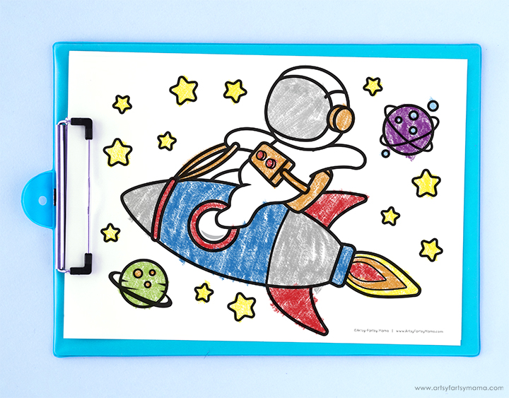 Free printable astronaut coloring pages artsy