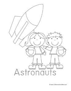 Ðð free astronaut coloring pages