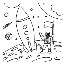 Top free printable astronaut coloring pages online