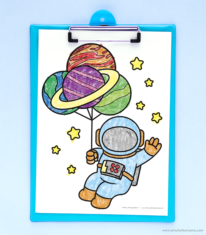 Free printable astronaut coloring pages artsy