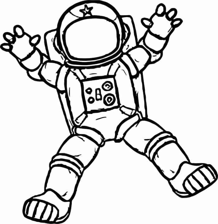 Astronaut coloring pages free cartoon coloring pages preschool coloring pages space coloring pages