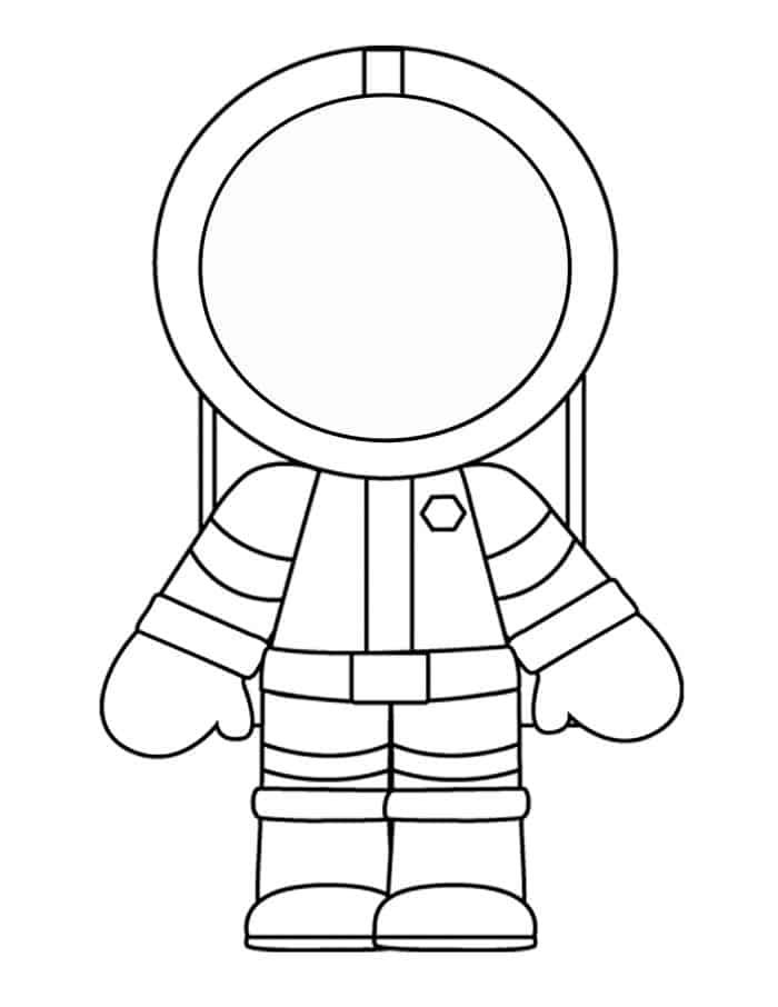 Astronaut coloring pages printable pdf
