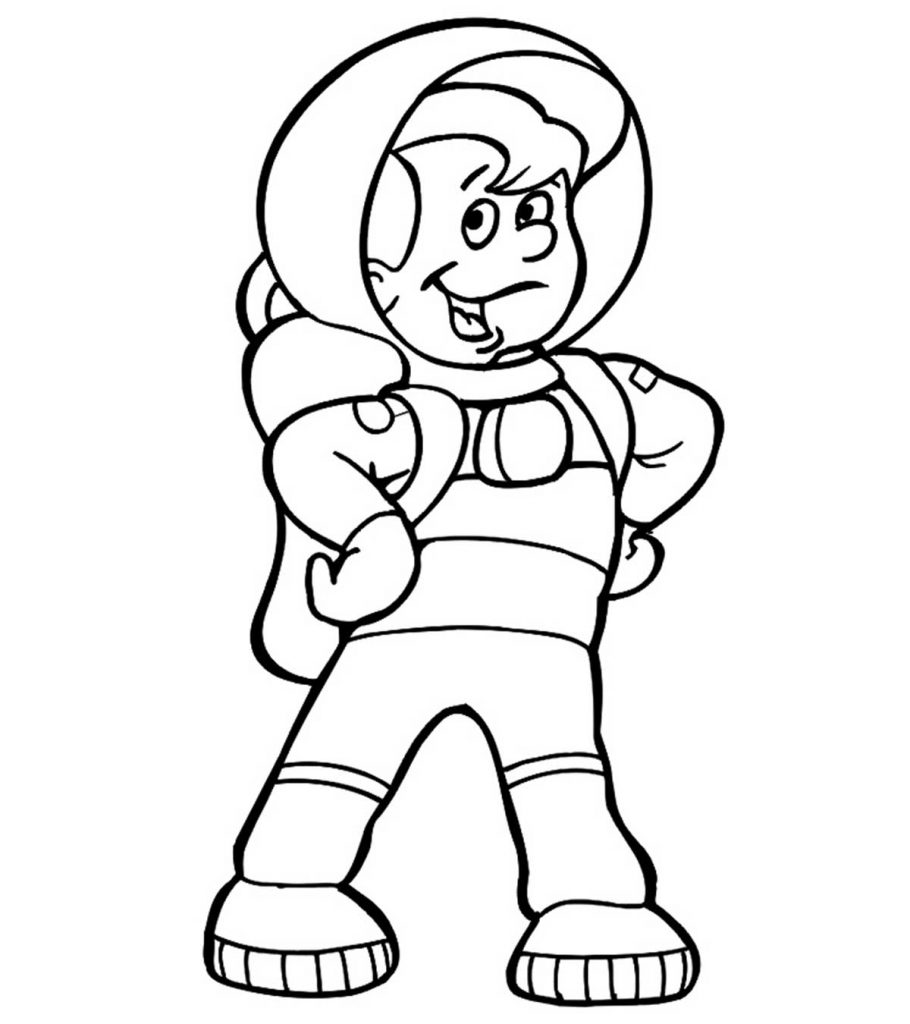 Top free printable astronaut coloring pages online