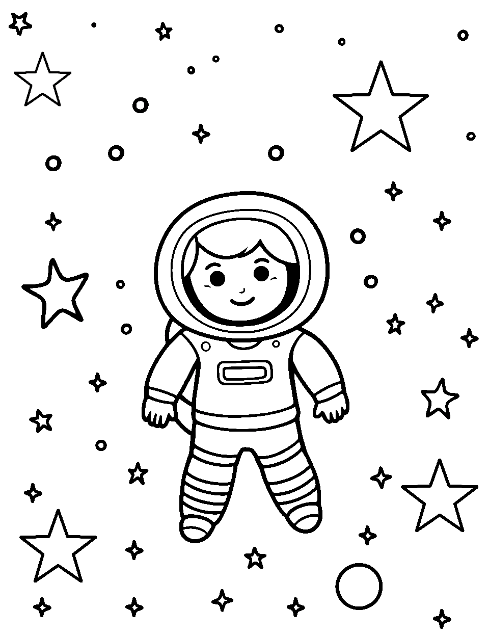 Outer space coloring pages free printable sheets