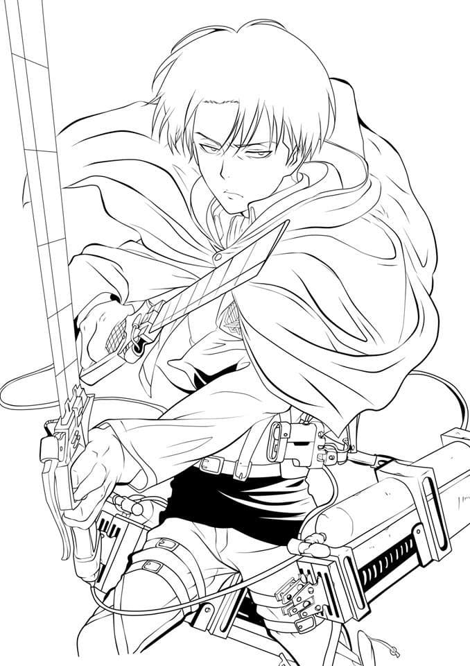 Levi coloring page