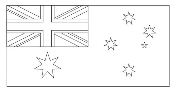 Aussie flag vector images