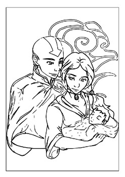 Step into the amazing world of avatar the last airbender with printable pages