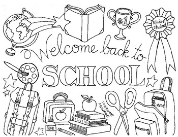 Back to school colouring pages by apples and pommes by suzanne munroe