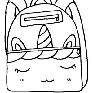 Backpack coloring pages printable for free download