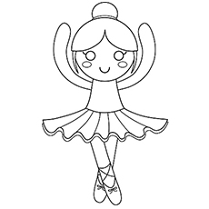 Top free printable beautiful ballet coloring pages online