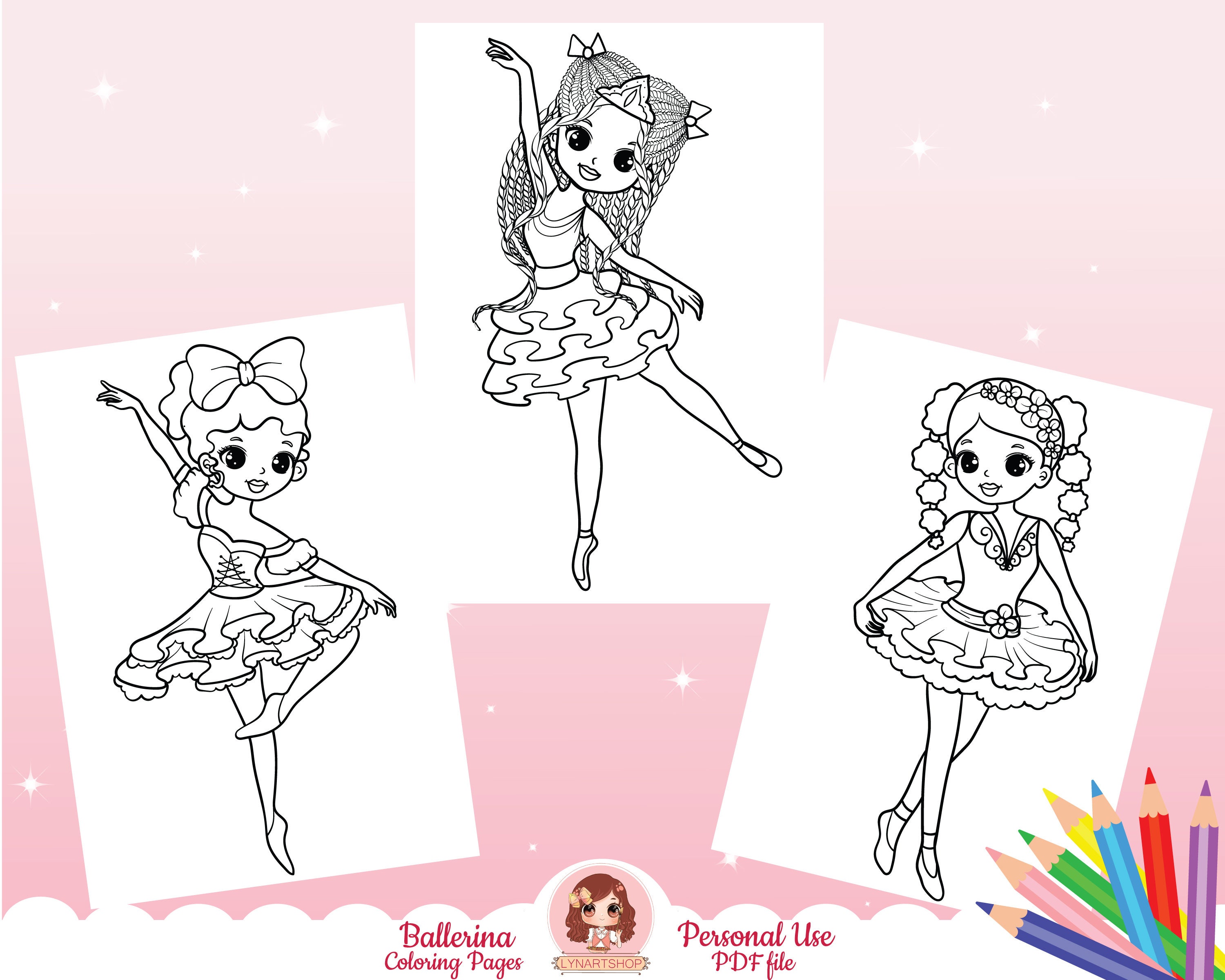 African ballerina coloring pages for kids printable coloring sheets fairy princess black girls chibi girls kawaii coloring book pages download now