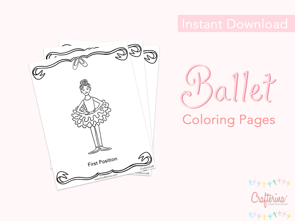 Ballet coloring pages