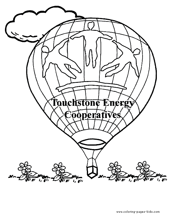 Hot air balloon color pages free printable coloring sheets for kids