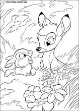 Bambi coloring pages on coloring