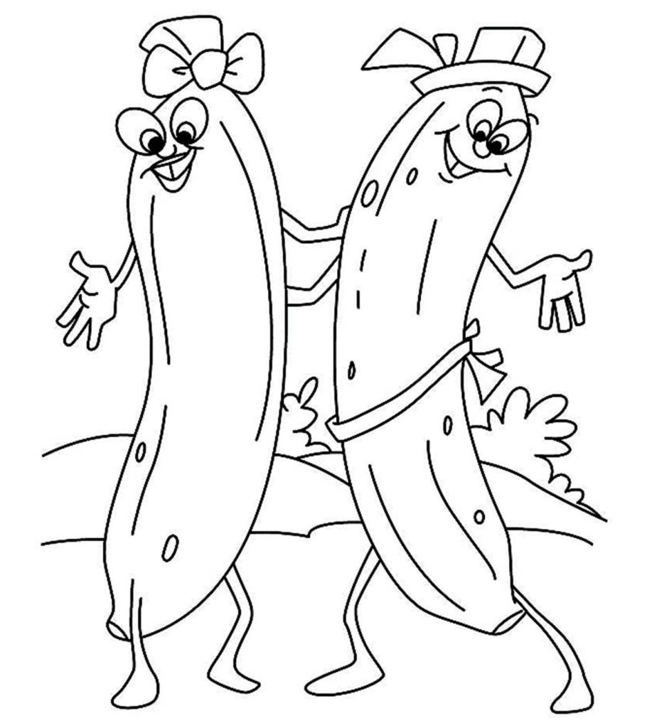 Top free printable banana coloring pages online