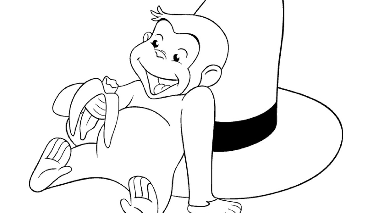 Banana coloring page kids coloring pages kids for parents
