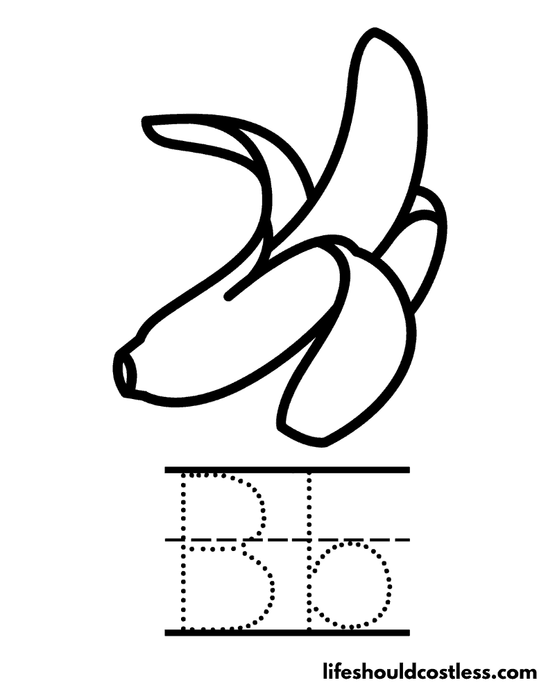 Banana coloring pages free printable pdf templates