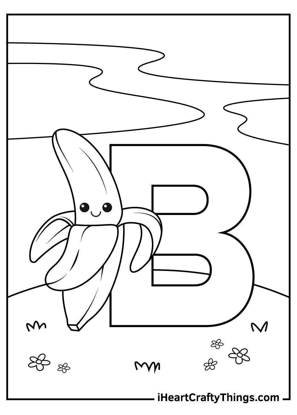 Bananas coloring pages free printables