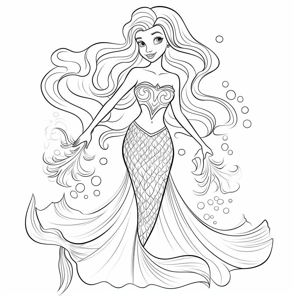 Free printable barbie coloring pages