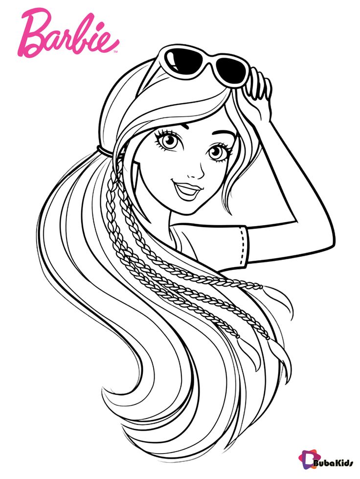 Barbie coloring pages for girls bubakids barbie coloring barbie coloring pages coloring pages for girls