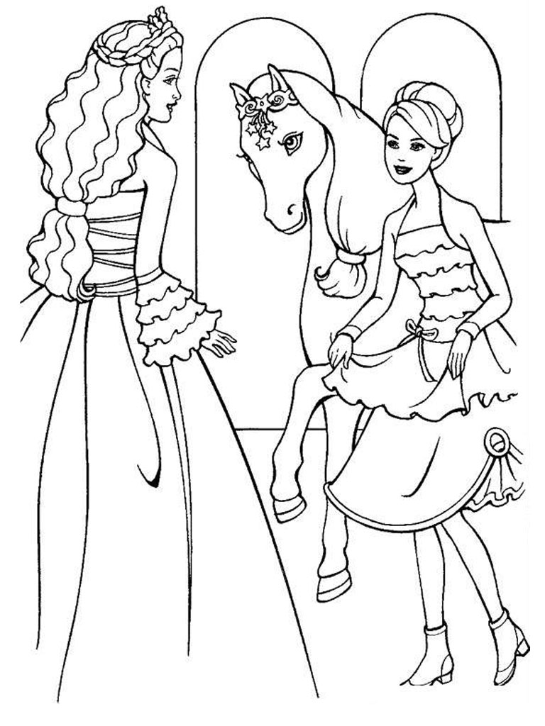 Rbie coloring pages printable