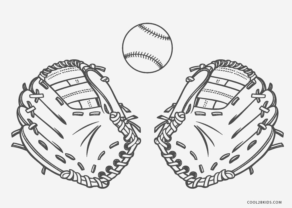 Free printable baseball coloring pages for kids