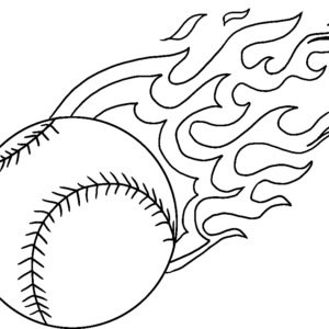 Softball coloring pages printable for free download