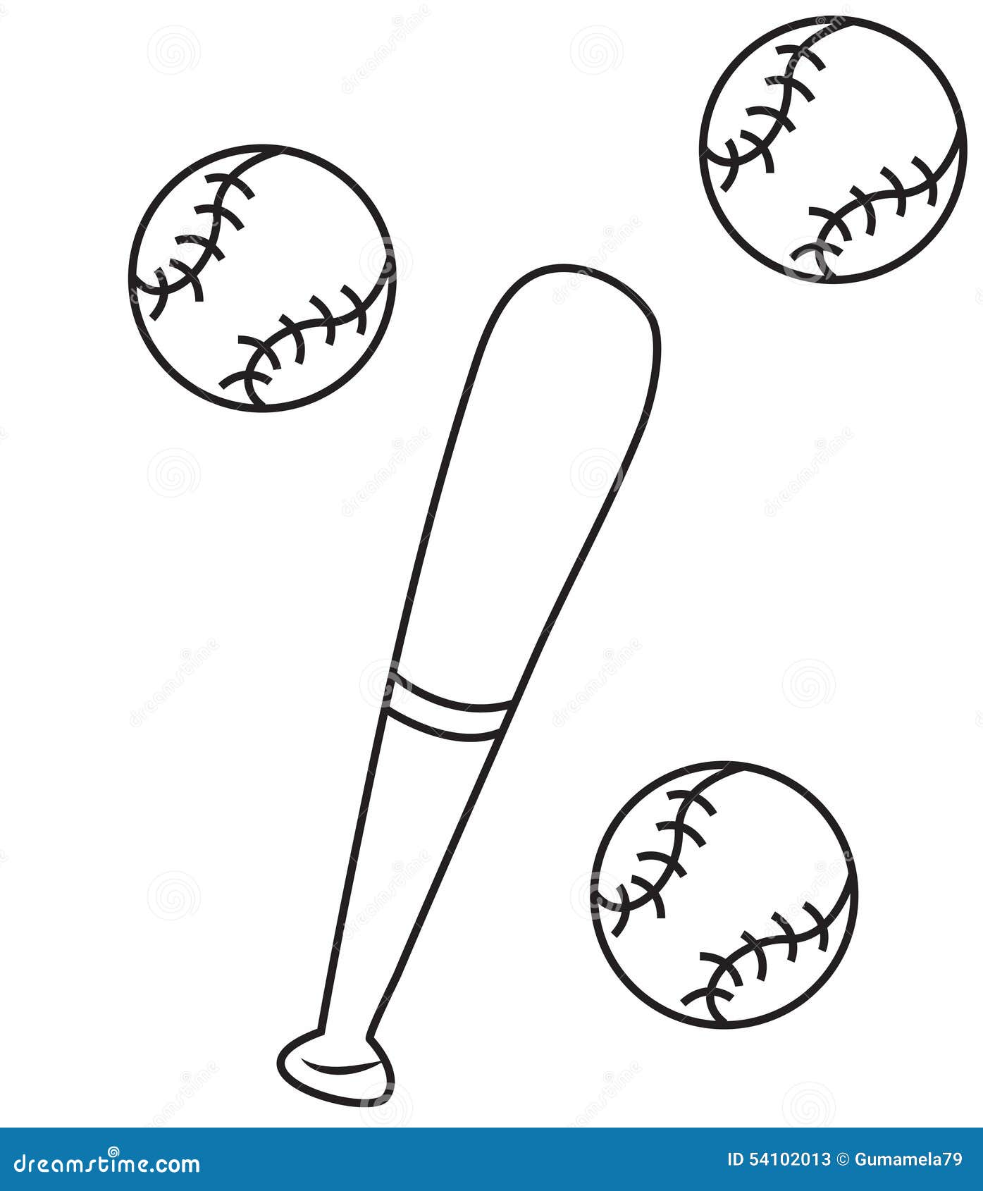 Baseball coloring stock illustrations â baseball coloring stock illustrations vectors clipart