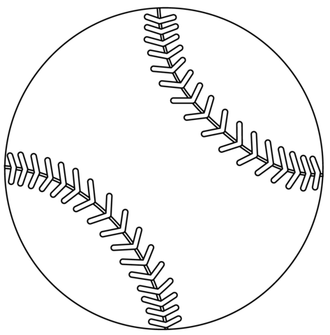 Baseball stitches coloring page free printable coloring pages