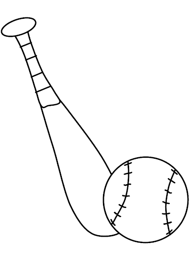 Coloring pages baseball coloring pages