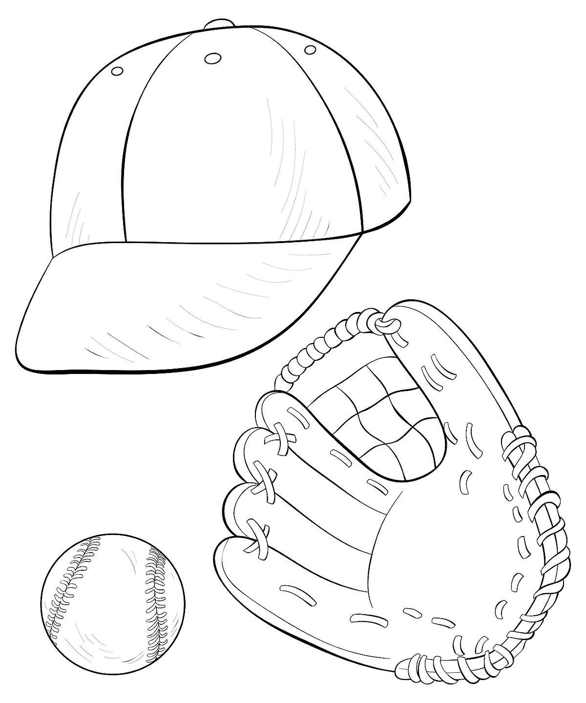 Baseball coloring pages for kids fun free printable baseball coloring pages to help get your world seriesâ on printables mom
