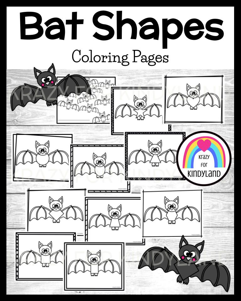 Bat coloring pages