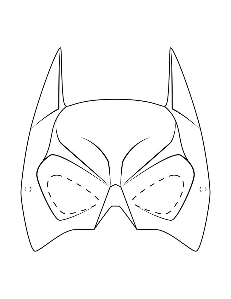 Batman superhero mask template printable superhero masks batman mask superhero mask template