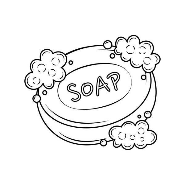 Thousand coloring page soap royalty