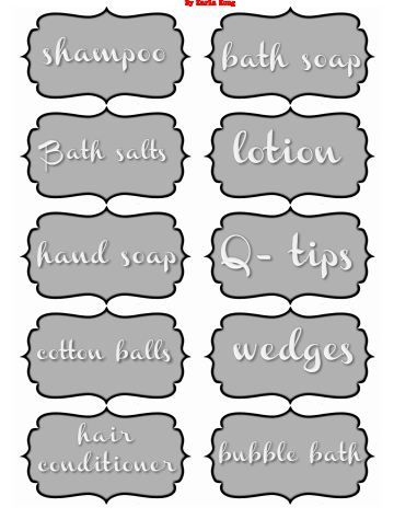 Bathroom labels printable printable labels labels printables free printing labels